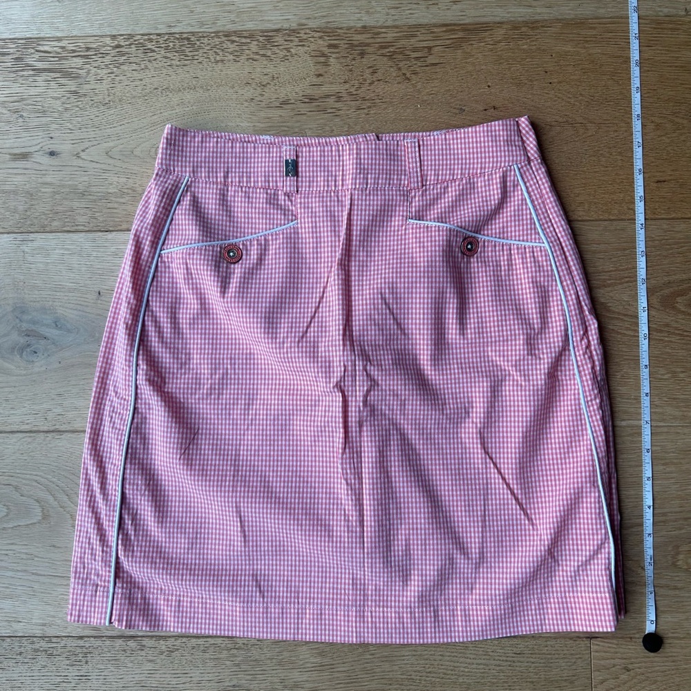 Pink and Purple Mini Pencil Skirt for Casual Wear